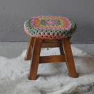 Le tabouret crochet 