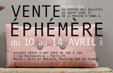 Vente Éphémère Déco 